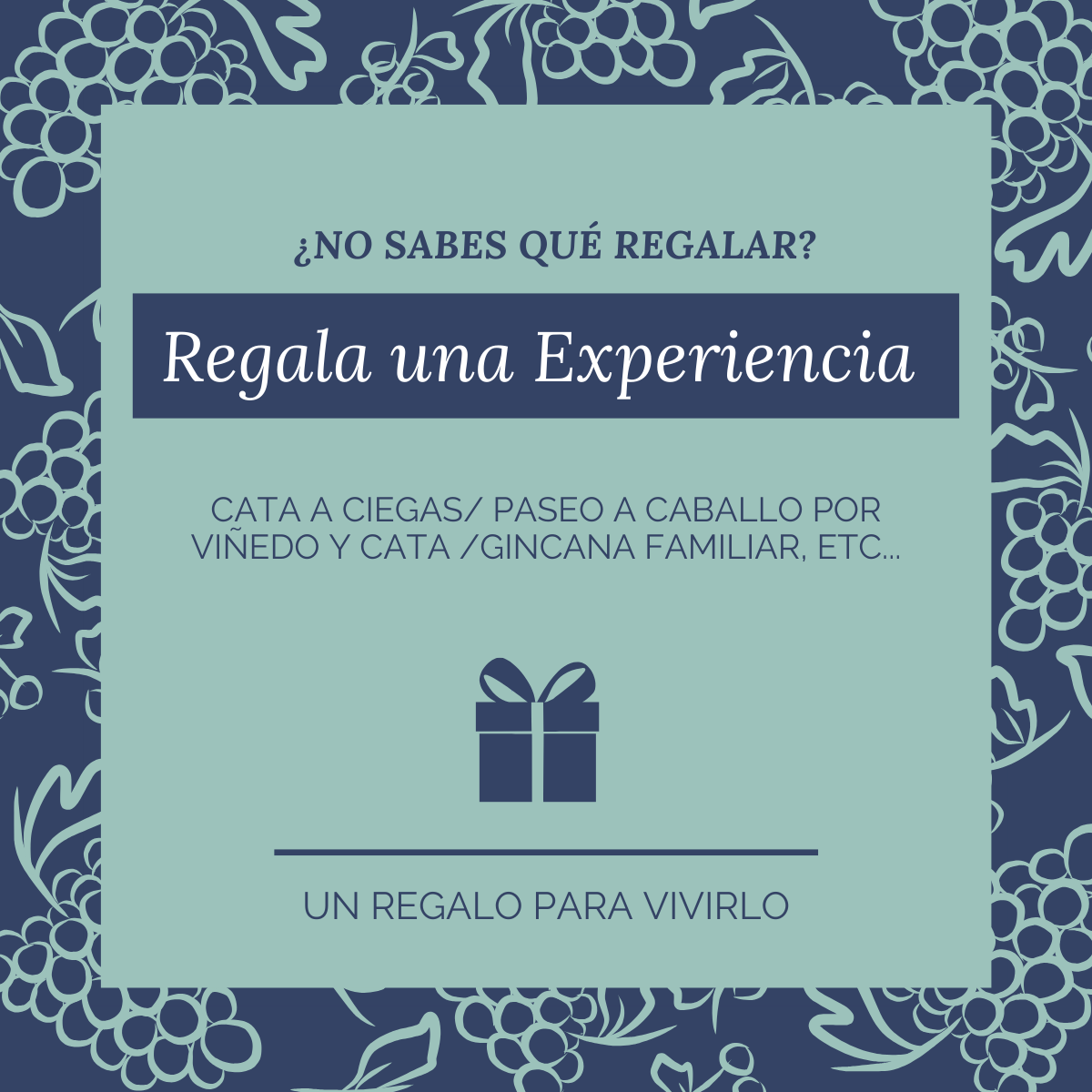 Regala una experiencia en Bodega Cosecheros de Olite