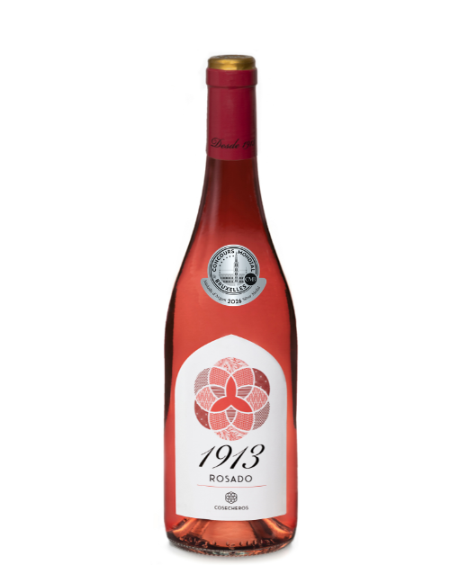 Vino Rosado 1913 de Bodega Cooperativa Cosecheros premiado con la Medalla de Plata 2026 en el Concurso Mundial de Bruselas